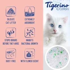 Tigerino Crystals Flower-Power -kissanhiekka