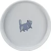 Trixie- keraaminen ruokakuppi, matala ja leveä