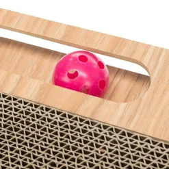 Trixie-raapimispahvi puukehyksellä, soikea