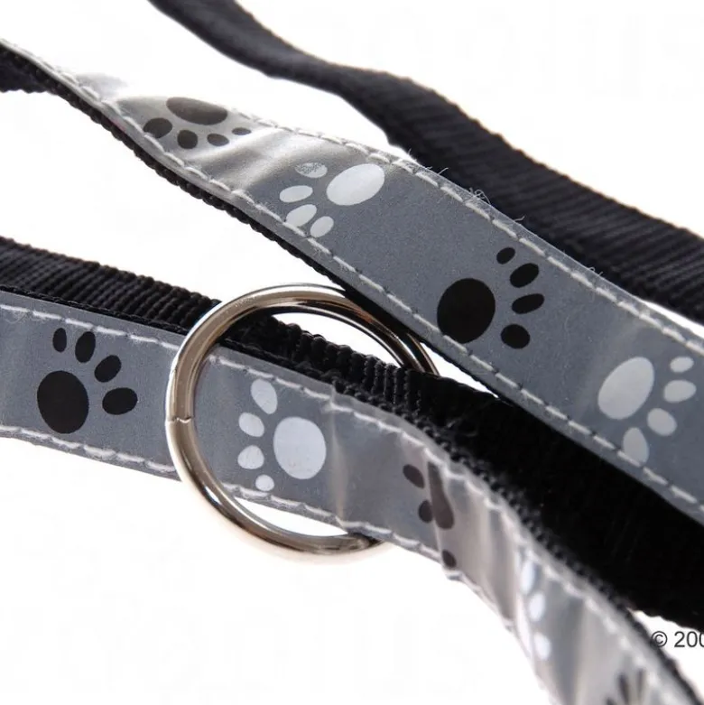 Trixie Silver Reflective Paws -heijastinhihna