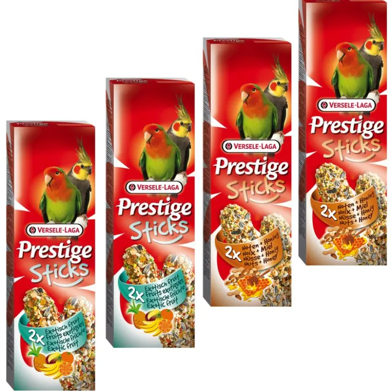 Versele-Laga Prestige Sticks -lajitelma pienille papukaijoille