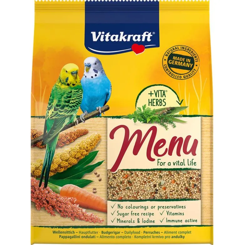 Vitakraft Parakeet Menu