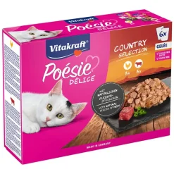 Vitakraft Poésie DéliSauce -sekoituspakkaus 6 x 85 g