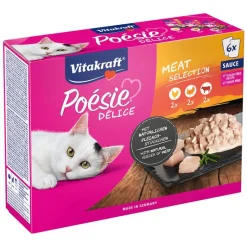 Vitakraft Poésie DéliSauce -sekoituspakkaus 6 x 85 g