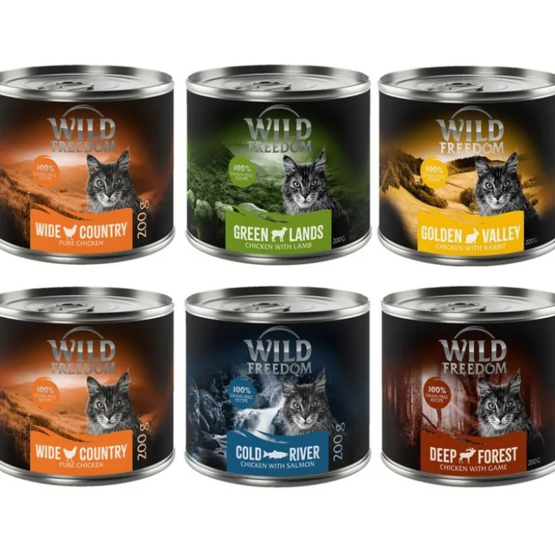 Wild Freedom Adult 6 x 200 g - viljaton