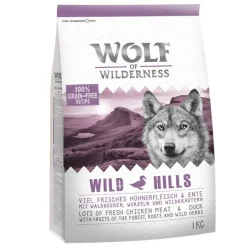 Wolf of Wilderness Adult -kokeilupakkaus, monta makua