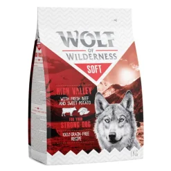 Wolf of Wilderness Adult -kokeilupakkaus, monta makua