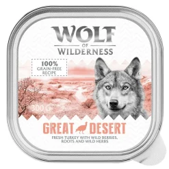Wolf of Wilderness Adult - Single Protein 6 x 300 g kulhossa
