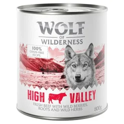 Wolf of Wilderness Adult -säästöpakkaus 12 x 800 g