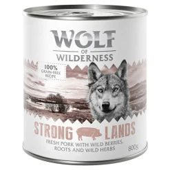 Wolf of Wilderness Adult -säästöpakkaus 12 x 800 g