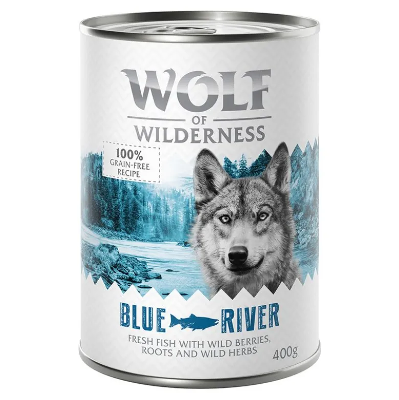 Wolf of Wilderness Adult -säästöpakkaus 12 x 400 g