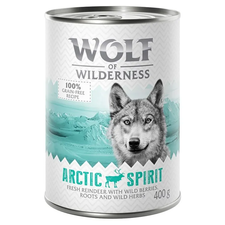 Wolf of Wilderness Adult -säästöpakkaus 12 x 400 g