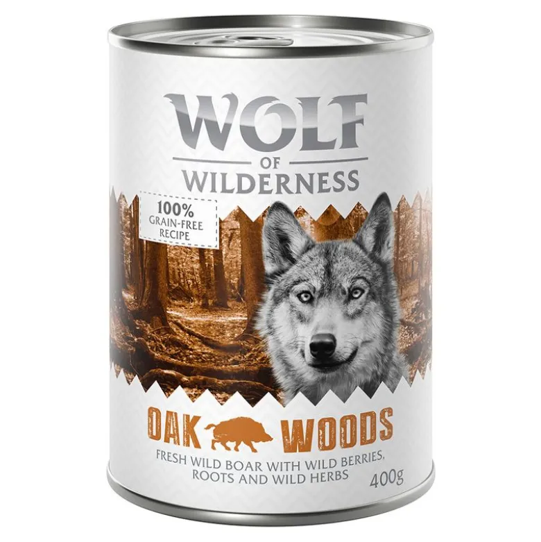 Wolf of Wilderness Adult -säästöpakkaus 12 x 400 g
