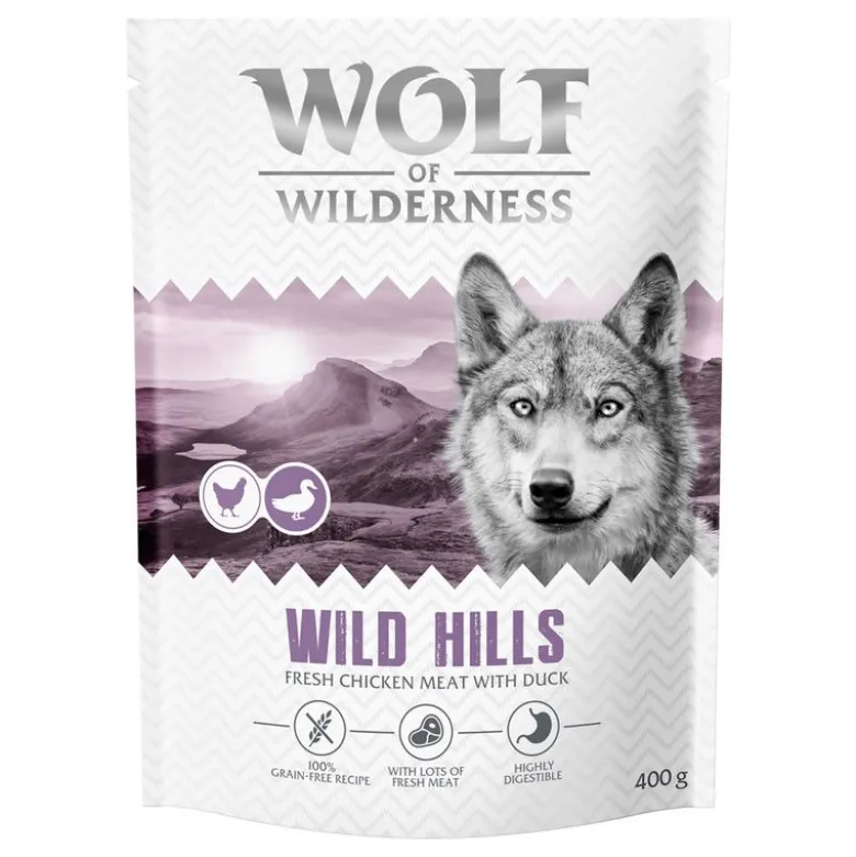 Wolf of Wilderness Adult "Wild Hills" ankka – viljaton