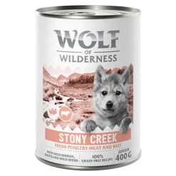 Wolf of Wilderness Junior "Expedition" Stony Creek 1 x 400 g