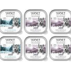 Wolf of Wilderness JUNIOR – kaksiproteiininen resepti 6/24 x 150 g rasia