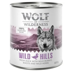 Wolf of Wilderness -megapakkaus 24 x 800 g