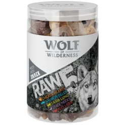Wolf of Wilderness RAW kylmäkuivatut herkut -säästöpakkaus