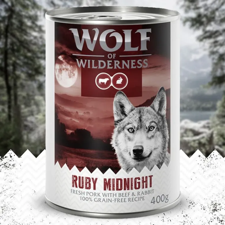 Wolf of Wilderness "Red Meat" 6 x 400 g