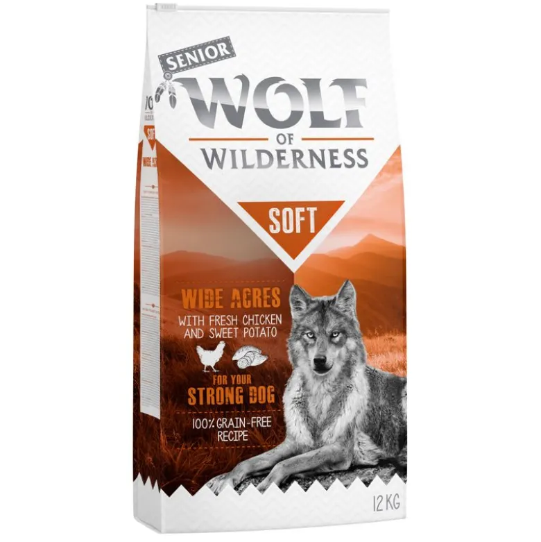 Wolf of Wilderness Senior Soft - Wide Acres - Chicken