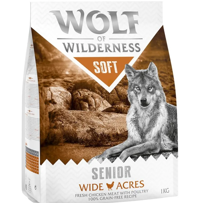 Wolf of Wilderness Senior Soft - Wide Acres - Chicken