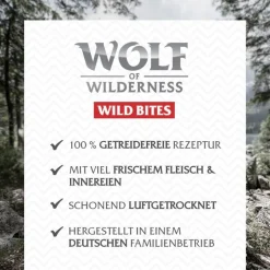 Wolf of Wilderness Snack – Wild Bites 180 g