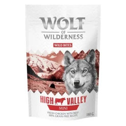 Wolf of Wilderness Snack – Wild Bites 180 g