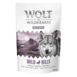 Wolf of Wilderness Snack – Wild Bites 180 g