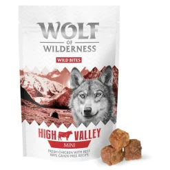Wolf of Wilderness Snack – Wild Bites 180 g