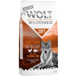 Wolf of Wilderness Soft - säästöpakkaus 2 x 12 kg