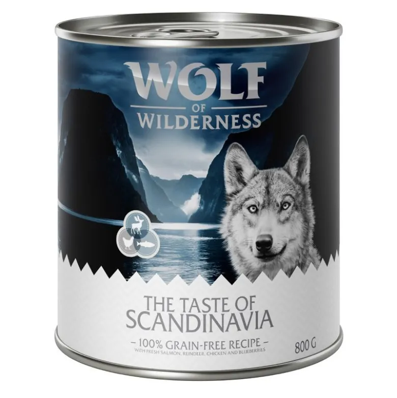 Wolf of Wilderness "The Taste Of" 6 x 800 g