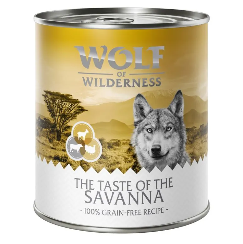 Wolf of Wilderness "The Taste Of" 6 x 800 g