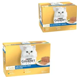 96 x 85 g Gourmet Gold + 24 x 85 g Fine Paté -lihasekoitus kaupan päälle!