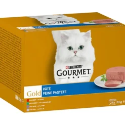 96 x 85 g Gourmet Gold + 24 x 85 g Fine Paté -lihasekoitus kaupan päälle!