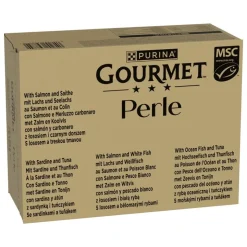 96 x 85 g Gourmet Perle + 12 x 85 g Meren antimia kastikkeessa kaupan päälle!