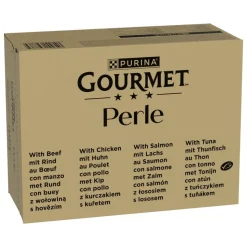 96 x 85 g Gourmet Perle + 12 x 85 g Meren antimia kastikkeessa kaupan päälle!