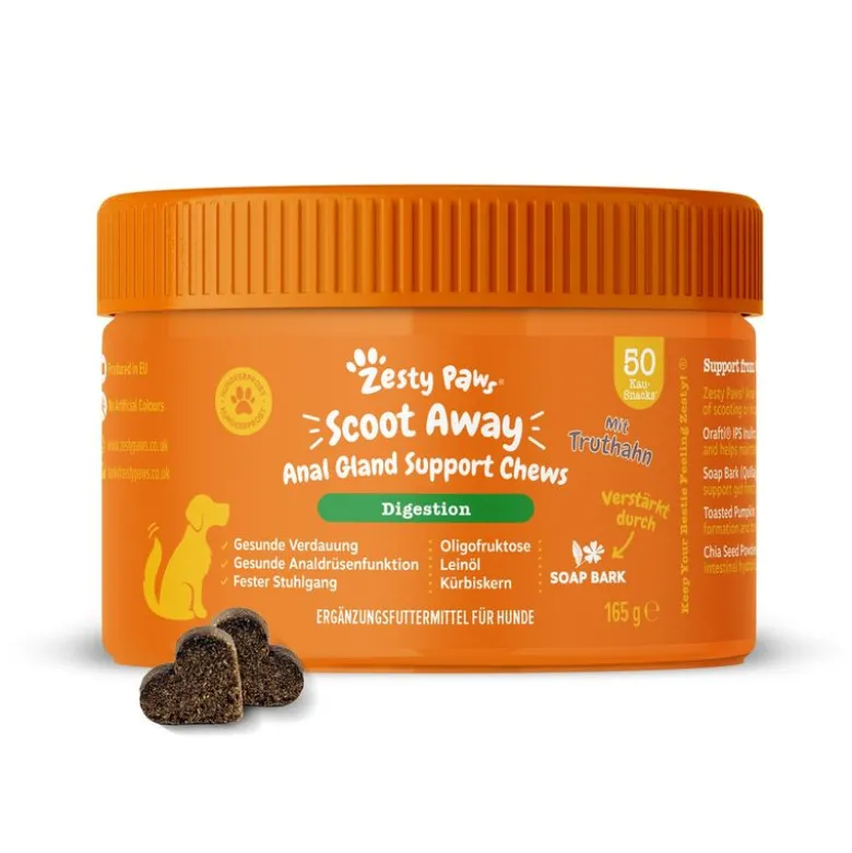 Zesty Paws Scoot Away Anal Gland Support Chews
