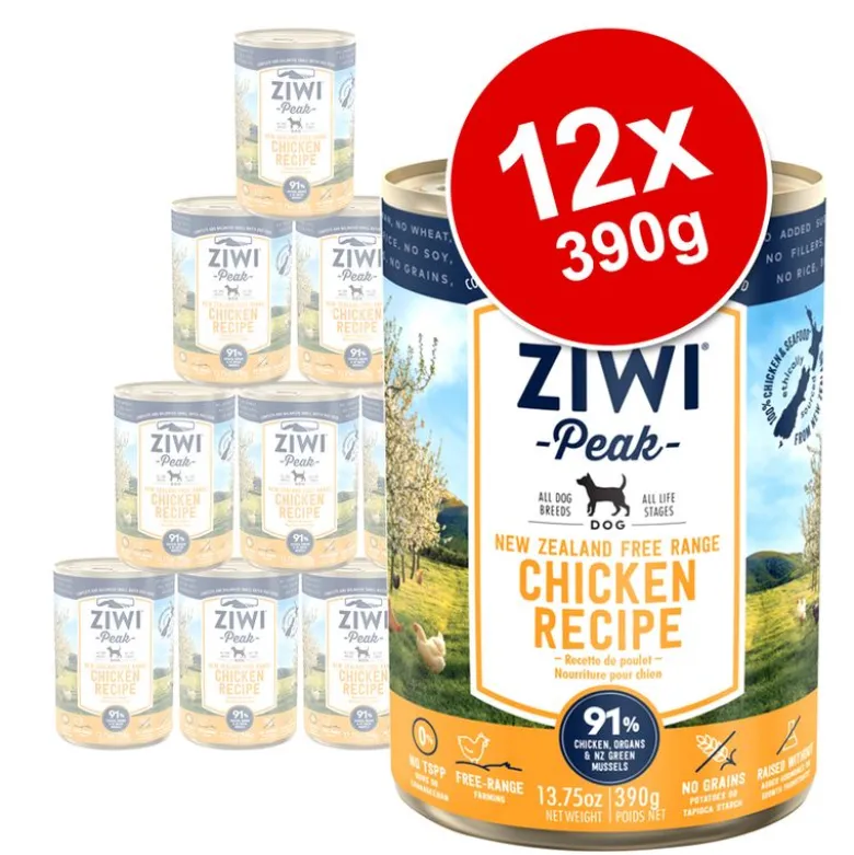 ZiwiPeak-koiranruoka 12 x 390 g